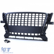 Sport hűtőrács embléma nélkül fekete Audi Q5 8R 2008-2012-image-6258921