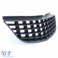 Sport hűtőrács embléma nélkül fekete Opel Corsa D facelift előtti 06-10-image-6195577