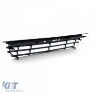 Sport hűtőrács embléma nélkül fekete VW Polo 6N 94-99-image-6195520