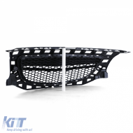 Sport hűtőrács embléma nélkül OPC fekete Opel Insignia 2008-2013-image-6199626