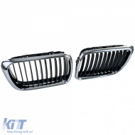 Sport hűtőrács fekete króm BMW 3-as E36 Facelift 1996-2000-image-6210510
