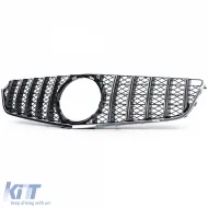 Sport hűtőrács fekete króm Mercedes E Coupe C207 Cabrio A207 2009-2013-image-6196714