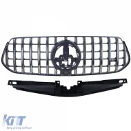 Sport hűtőrács fekete króm Mercedes GLE V167 Coupe C167 2023-tól AMG-vel-image-6211089