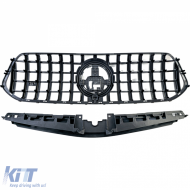 Sport hűtőrács fekete króm Mercedes GLE V167 Coupe C167 2023-tól AMG-vel-image-6211094
