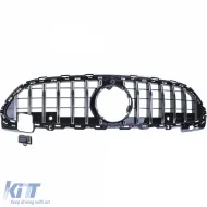 Sport hűtőrács fekete króm Mercedes C-osztály W206 S206 21--image-6201480
