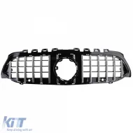 Sport hűtőrács fekete króm Mercedes A-osztály W177 V177 18-24-image-6205790