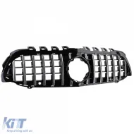 Sport hűtőrács fekete króm Mercedes A-osztály W177 V177 18-24-image-6205791