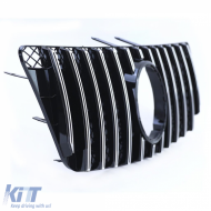 Sport hűtőrács fekete króm Mercedes M-osztály ML W164 2008-2011-image-6206499