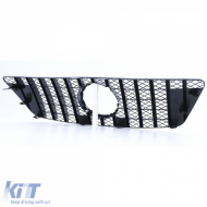 Sport hűtőrács fekete króm Mercedes M-osztály ML W164 2008-2011-image-6206502