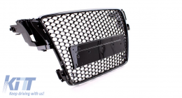 Sport hűtőrács fényes fekete Audi A5 8T 07-11-image-6197413