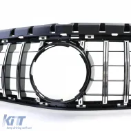 Sport hűtőrács fényes fekete króm Mercedes B-osztály W246 14-18-image-6193667