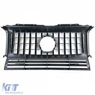 Sport hűtőrács fényes fekete króm Mercedes G-osztály W463 90-18-image-6196541