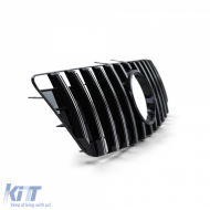 Sport hűtőrács fényes fekete króm Mercedes M-osztály ML W164 08-11-image-6199591