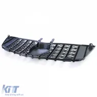 Sport hűtőrács fényes fekete króm Mercedes M-osztály ML W164 05-08-image-6205250
