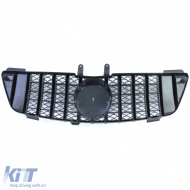 Sport hűtőrács fényes fekete króm Mercedes M-osztály ML W164 05-08-image-6205251