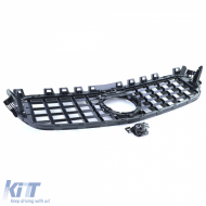 Sport hűtőrács fényes fekete króm Mercedes B-osztály W247 18--image-6206495