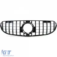 Sport hűtőrács fényes fekete Mercedes GLC X253 C253 sportcsomag nélkül 19-22-image-6198349