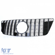 Sport hűtőrács fényes fekete Mercedes ML W164 Facelift 2008-2011-image-6192168