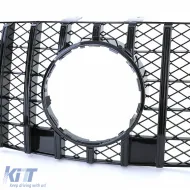 Sport hűtőrács fényes fekete Mercedes ML W164 Facelift 2008-2011-image-6192170