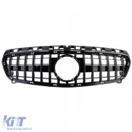 Sport hűtőrács fényes fekete Mercedes A-osztály W176 2012-2015-image-6193830