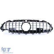 Sport hűtőrács króm fényes fekete Mercedes CLS C257 17--image-6192232