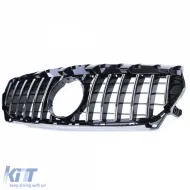 Sport hűtőrács króm-fényes fekete Mercedes CLA C117 facelift előtti 13-16-image-6203085