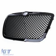 Sport hűtőrács méhsejt mintás fényes fekete Chrysler 300C Sedan Touring 04-11-image-6195806