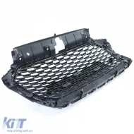 Sport hűtőrács méhsejt mintás fényes fekete Audi A3 8V 16-20 ACC nélkül-image-6204042