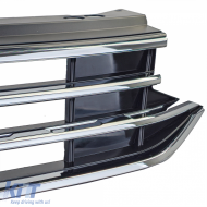 Sport hűtőrács VW Tiguan II modellhez, beleértve az R facelift 2020-2023 modelleket is-image-6202620
