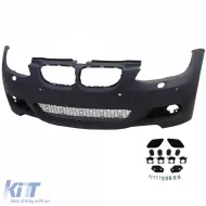 Sport-Karosserie-Kit Stoßstange Seitenschweller geeignet für BMW 3er E92 E93 06-10 Vorfacelift-image-6205825