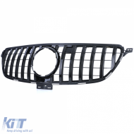 Sport Kühlergrill Frontgrill schwarz glänzend, geeignet für Mercedes GLE Coupe C292 ab 15-image-6195049