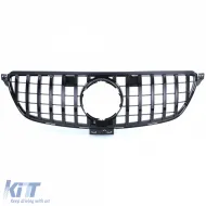 Sport Kühlergrill Frontgrill schwarz glänzend, geeignet für Mercedes GLE Coupe C292 ab 15-image-6195051