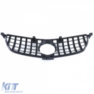 Sport Kühlergrill Frontgrill schwarz glänzend, geeignet für Mercedes GLE Coupe C292 ab 15-image-6195052