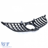 Sport Kühlergrill Frontgrill schwarz glänzend, geeignet für Mercedes GLE Coupe C292 ab 15-image-6195053