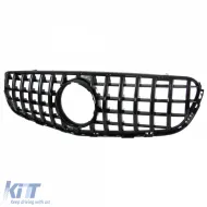 Sport Kühlergrill glänzend schwarz, geeignet für Mercedes GLC X253 Coupe C253 2015-2019-image-6192029