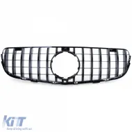 Sport Kühlergrill glänzend schwarz, geeignet für Mercedes GLC X253 Coupe C253 2015-2019-image-6192032