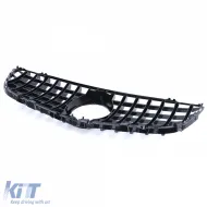 Sport Kühlergrill glänzend schwarz, geeignet für Mercedes GLC X253 Coupe C253 2015-2019-image-6192035