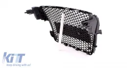 Sport Kühlergrill glänzend schwarz, geeignet für Audi A5 8T 07-11-image-6197411
