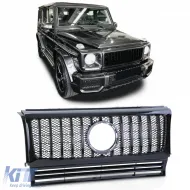 image-2-Sport Kühlergrill glänzend schwarz geeignet für Mercedes G-Class W463 1990-2018