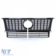 Sport Kühlergrill glänzend schwarz geeignet für Mercedes G-Class W463 1990-2018-image-6198589