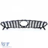 Sport Kühlergrill glänzend schwarz geeignet für Mercedes A-Klasse W176 Facelift 15-18-image-6200073
