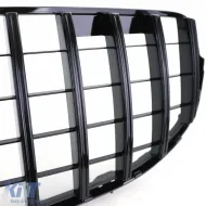 Sport Kühlergrill in glänzendem Schwarz, geeignet für Mercedes GLC X253 C253 ohne Sportpaket 19-22-image-6198350