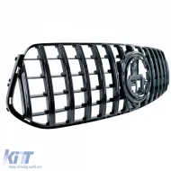 Sport Kühlergrill in Schwarz Hochglanz, geeignet für Mercedes GLE V167 Coupe C167 ab 2023 mit A Design-image-6203618