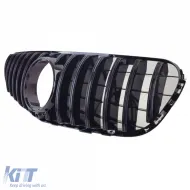 Sport Kühlergrill in Schwarz Hochglanz, geeignet für Mercedes GLC X253 Coupe C253 15-19-image-6203838