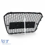 Sport Kühlergrill ohne Emblem, glänzend schwarz, geeignet für Audi A5 B8 8T 11-17-image-6205158