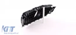 Sport Kühlergrill schwarz glänzend geeignet für Mercedes E W213 S213 C238 A238 16-20-image-6264092