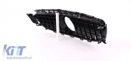 Sport Kühlergrill schwarz glänzend geeignet für Mercedes E W213 S213 C238 A238 16-20-image-6264095