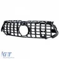 Sport Kühlergrill schwarz glänzend, geeignet für Mercedes A-Class W177 V177 ab 2022-image-6277569