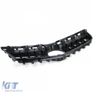 Sport Kühlergrill schwarz glänzend mit Chrom geeignet für Mercedes GLK X204 08-12 Pre-Facelift-image-6257256