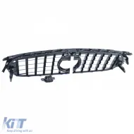 Sport Kühlergrill schwarz glänzend verchromt, geeignet für Mercedes B-Klasse W247 ab 18-image-6206494